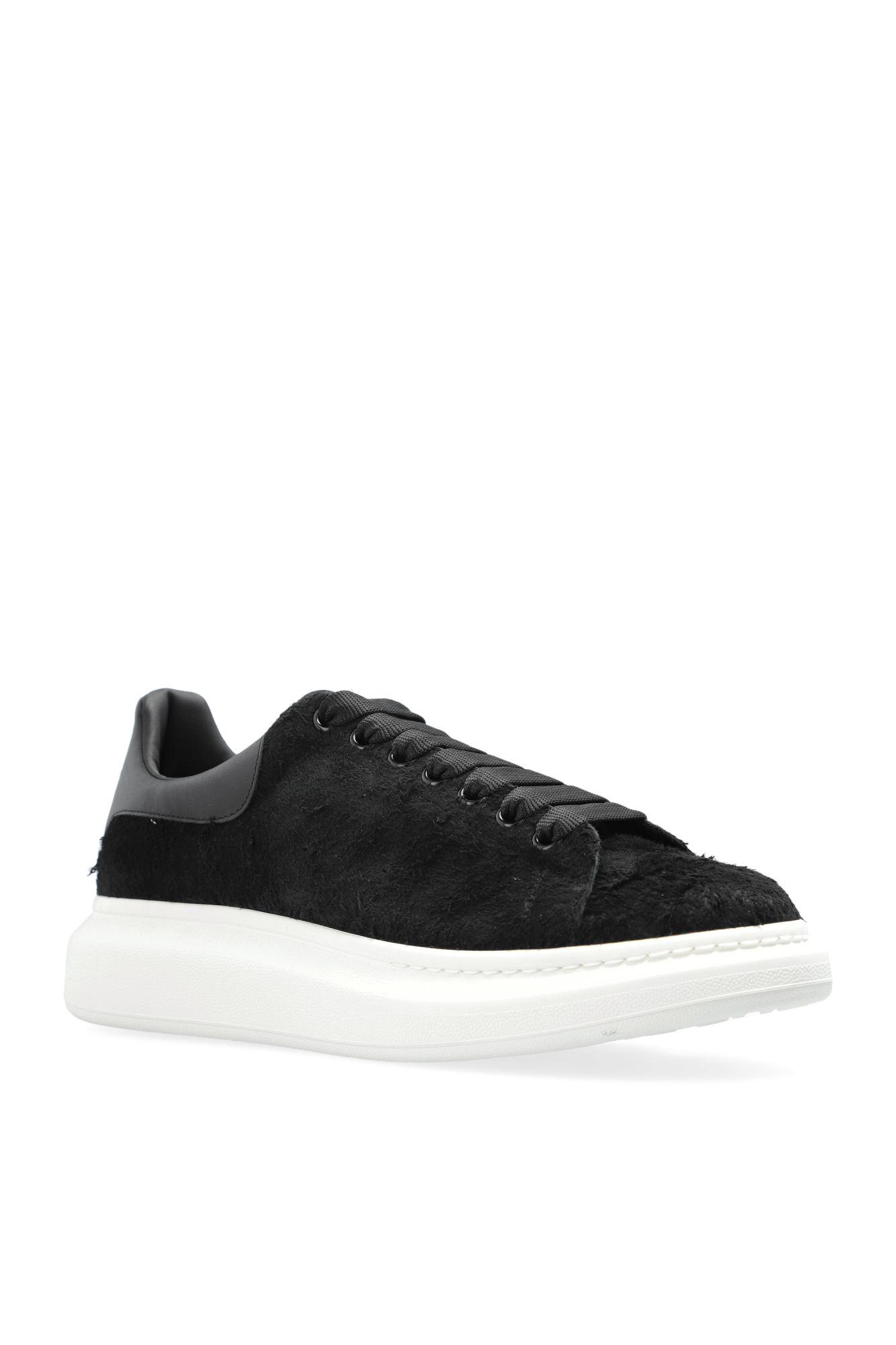 スニーカー ALEXANDER MCQUEEN Black Leather Sneakers s-l400.jpg